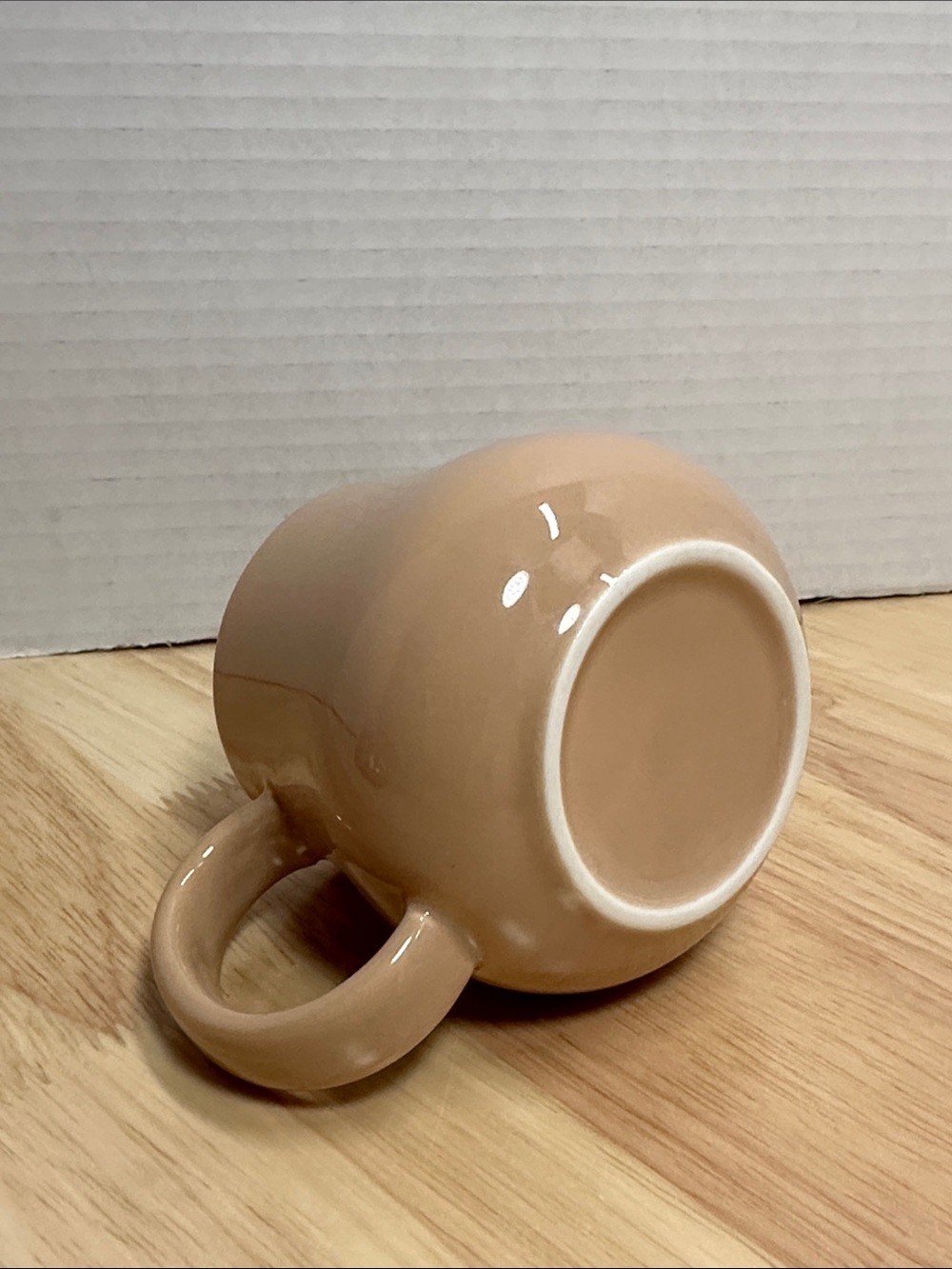 Ceramic Mushroom Mug with Red Polka-Dot Lid - Picture 3 of 9